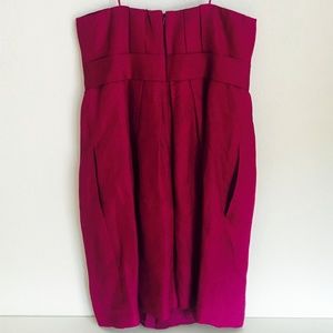 🚨PRICE DROP🚨 Ali Ro silk linen strapless dress